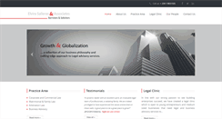 Desktop Screenshot of elvirasallerasandassociates.com